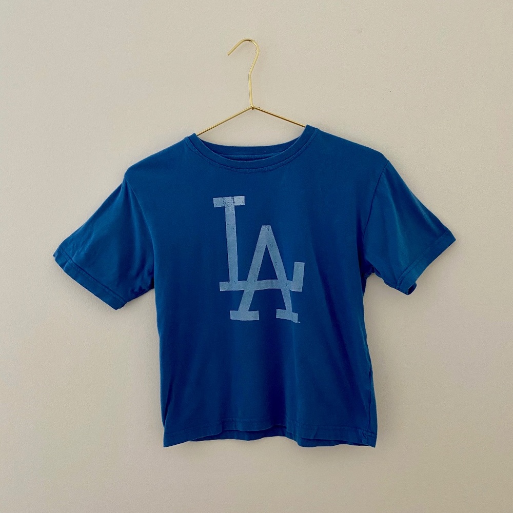 LA DODGERS Cropped T-Shirt